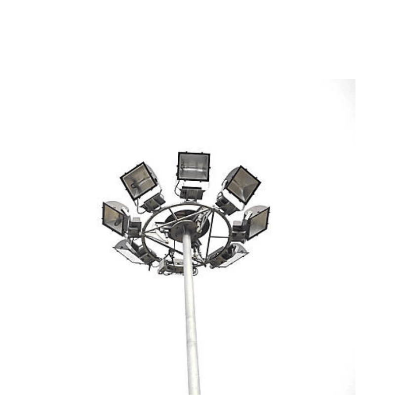 35 Meter Stadium High Mast Light Pole factory